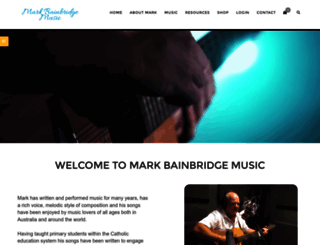 markbainbridge.net screenshot