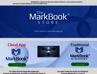 markbookstore.com screenshot