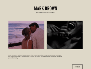 markbrownfilms.com screenshot