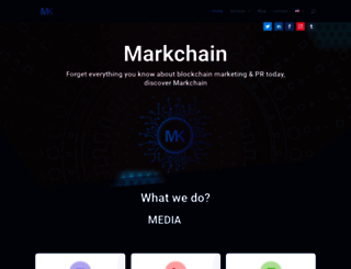 markchain.io screenshot