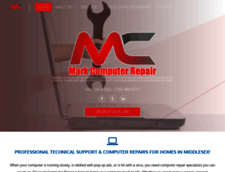 markcomputerrepair.com screenshot