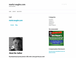 markcvaughn.com screenshot