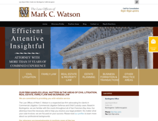 markcwatson.com screenshot