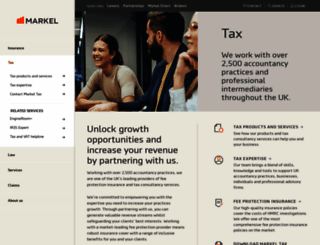 markeltax.co.uk screenshot