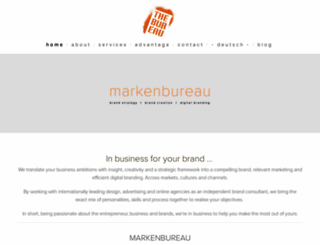 markenbureau.com screenshot