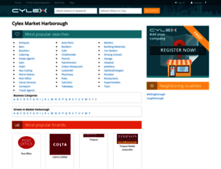 market-harborough.cylex-uk.co.uk screenshot