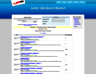 market.jamit.com screenshot