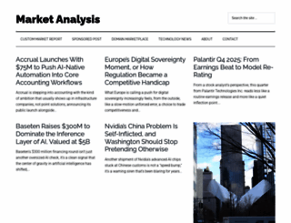 marketanalysis.com screenshot