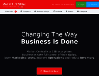 marketcentral.in screenshot