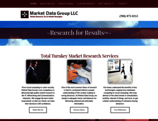 marketdatagroup.com screenshot