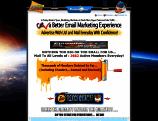 marketer-safelist.com screenshot