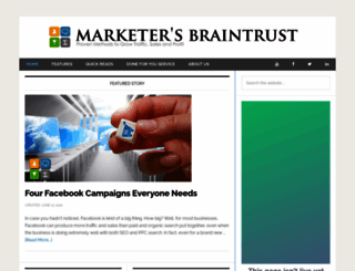 marketersbraintrust.com screenshot