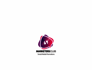 marketersclub.com screenshot
