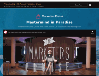 marketerscruise.com screenshot