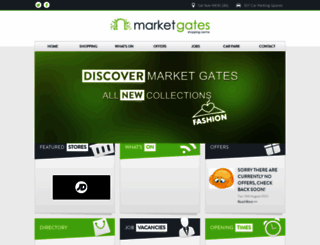 marketgates-shopping.co.uk screenshot