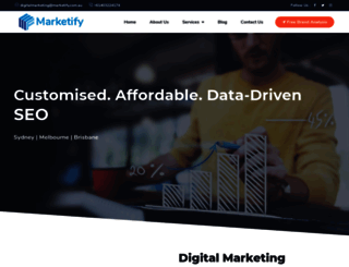 marketify.com.au screenshot