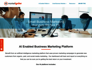 marketigniter.com screenshot