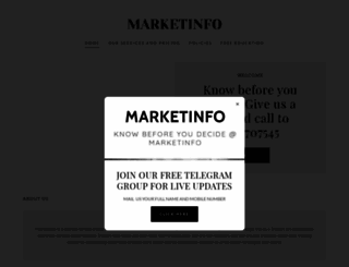 marketinfo.in screenshot