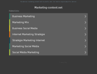 marketing-content.net screenshot