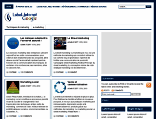 marketing-fr.label-internet.com screenshot