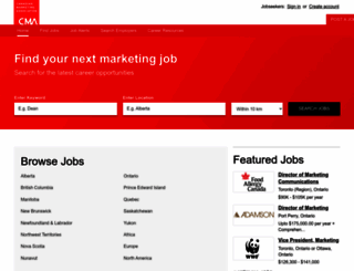marketing-jobs.ca screenshot
