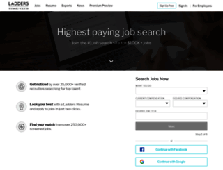 marketing-jobs.theladders.com screenshot