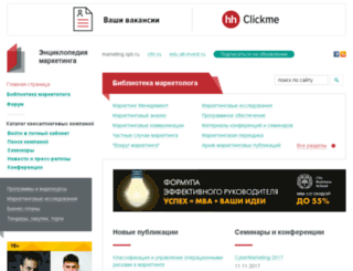 marketing.cfin.ru screenshot
