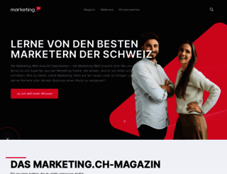 marketing.ch screenshot