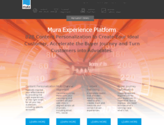 marketing.getmura.com screenshot
