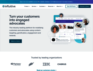 marketing.influitive.com screenshot