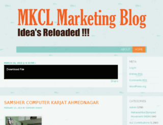 marketing.mkcl.org screenshot