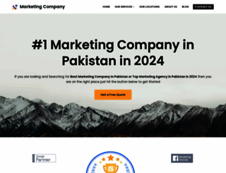 marketing.net.pk screenshot