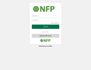 marketing.nfp.com screenshot