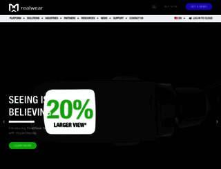 marketing.realwear.com screenshot
