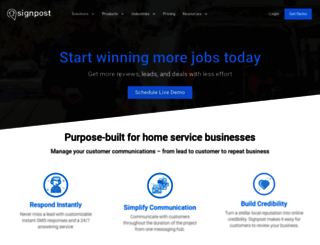 marketing.signpost.com screenshot