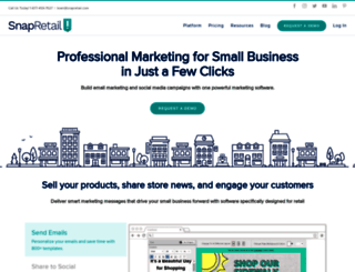 marketing.snapretail.com screenshot