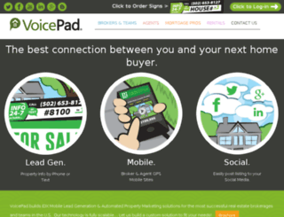 marketing.voicepad.com screenshot