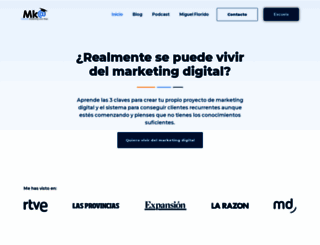 marketingandweb.es screenshot