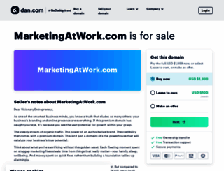 marketingatwork.com screenshot