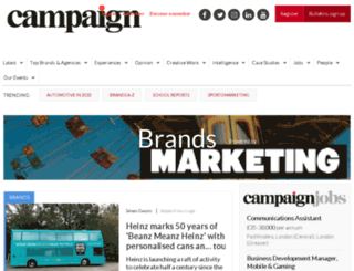 marketingblogged.marketingmagazine.co.uk screenshot