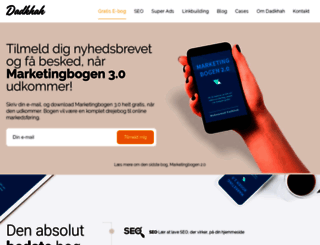 marketingbogen.dk screenshot