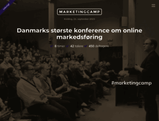 marketingcamp.dk screenshot