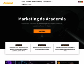 marketingdeacademia.com.br screenshot