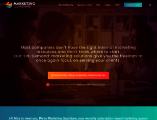marketingguardians.com screenshot