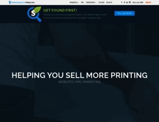 marketingideasforprinters.com screenshot