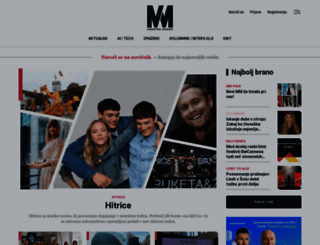 marketingmagazin.si screenshot