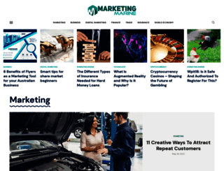 marketingmarine.com screenshot