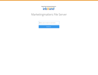 marketingmatters.egnyte.com screenshot