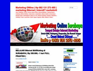 marketingonlinesurabaya.wordpress.com screenshot