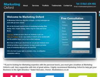 marketingoxford.com screenshot